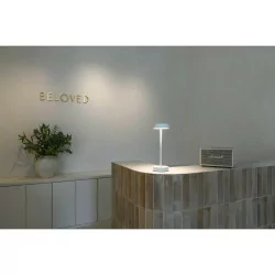 SLV VINOLINA 1007360/1/2 lampa stołowa IP54 biała, czarna, rdzawy