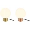 SLV SUN is a G9 table lamp, elegant design, copper/bronze