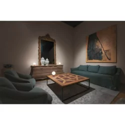 SLV SUN to lampa stołowa G9, elegancki design, miedź/brąz