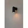 LUTEC TUBON outdoor wall lamp, gray shades, IP54 aluminum glass