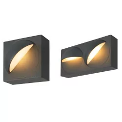 SLV LID I 1007667/8 outdoor wall lamp IP65, 2700/3000K, CRI 80
