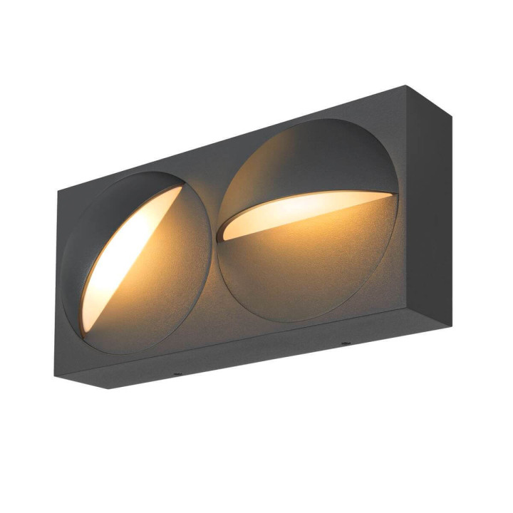 SLV LID I 1007667/8 outdoor wall lamp IP65, 2700/3000K, CRI 80