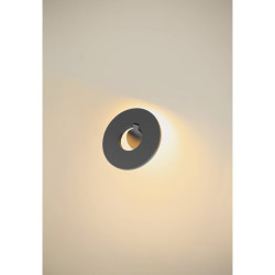 SLV I-RING 1007236 LED wall lamp anthracite, aluminum, rotatable, IP65
