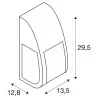 SLV KERAS ELT 227176 kinkiet zewnętrzny E27, oświetlenie ogrodu IP54