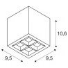 SLV S-CUBE 1007461 lampa sufitowa doskonałe oświetlenie na zewnątrz