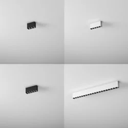 AQFORM RAFTER points LED surface 9-54cm