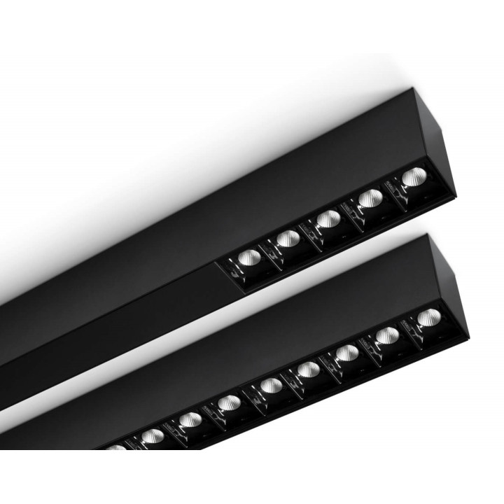 AQFORM RAFTER points LED surface-mounted, oblong ceiling lamp 9cm-54cm