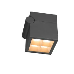 SLV S-CUBE 1007458 outdoor wall lamp IP65 aluminum, 2700/3000K