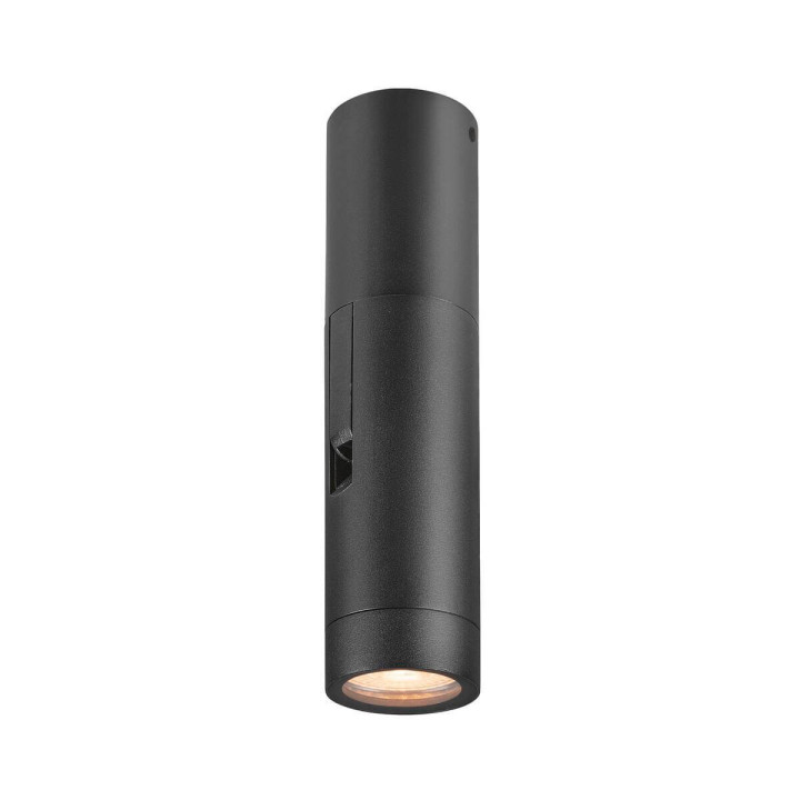 SLV S-TUBE 1007653 outdoor wall lamp IP65, aluminum, black GU10