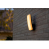 LUTEC KITE gray outdoor wall lamp, LED 8.8W, light color 3000K