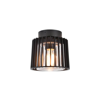 LUTEC SHYNE lampa sufitowa, wytrzymałe aluminium i szkło żar&oacute;wka E27