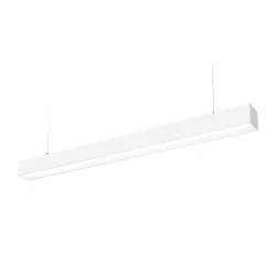 KOBI LED KOLINE K1 LUMINAIRES, length 120 cm, white, black light color 4000K