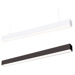 KOBI LED KOLINE K1 LUMINAIRES, length 120 cm, white, black light color 4000K