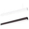 KOBI LED KOLINE K1 LUMINAIRES, length 120 cm, white, black light color 4000K