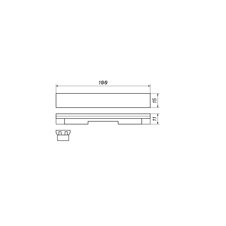 OXYLED MICROLINE internal electrical switch 702970, 702963