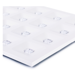 Square LED ceiling lamp 60cm x 60cm, neutral white 4000K