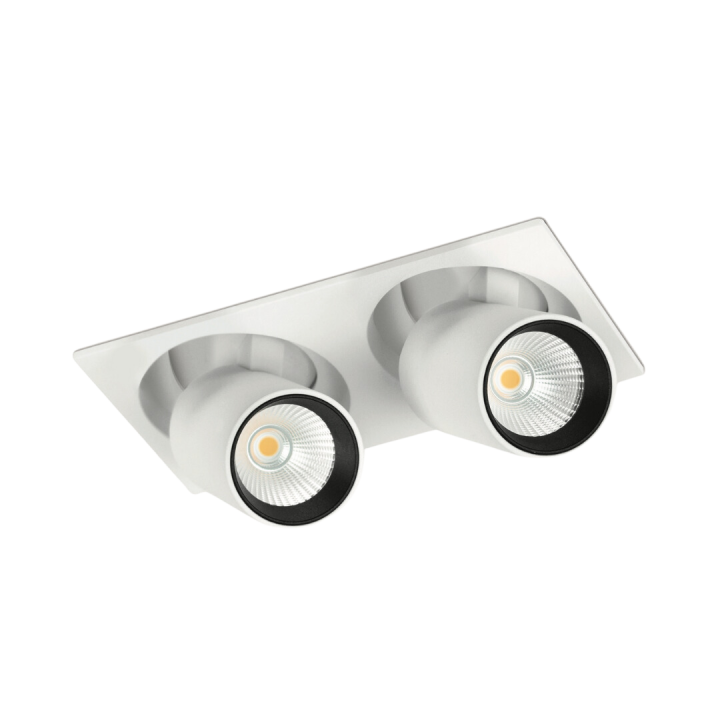 OXYLED DELLE DUE podtynkowa podw&oacute;jna LED