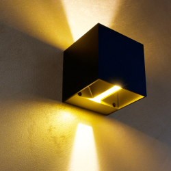 OXYLED SENISE LED 11,4W ceiling lamp white black