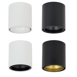 OXYLED LAPILO TUBE SQ or RO LED 8W black, white