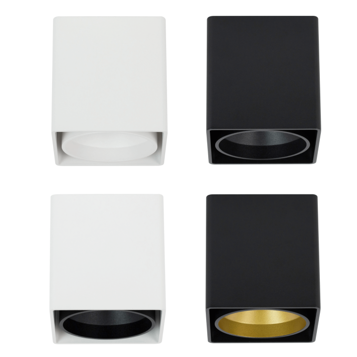 OXYLED LAPILO TUBE SQ or RO LED 8W black, white