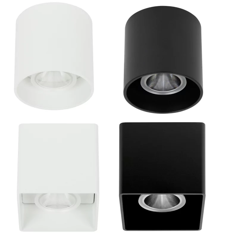 OXYLED SENISE LED 11,4W ceiling lamp white black