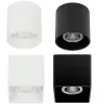 OXYLED SENISE LED 11,4W ceiling lamp white black