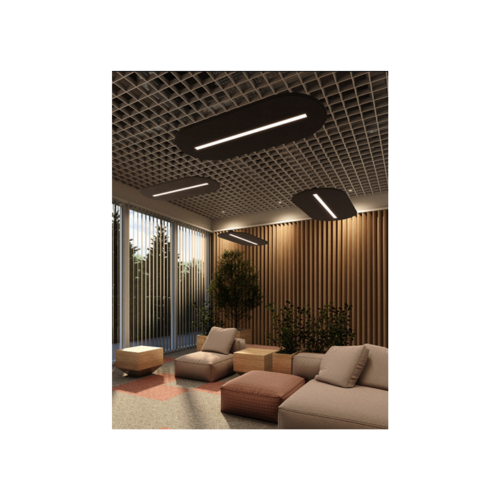 AQFORM AQfelt OVALL RAFTER LED suspended 59895