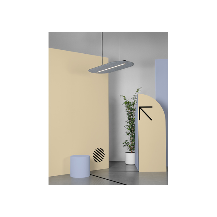 AQFORM AQfelt OVALL RAFTER LED zwieszany 59895