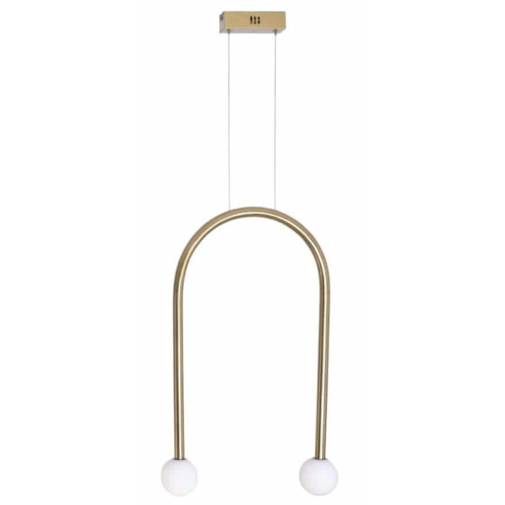 MAXLIGHT ENIGMA P0513/4 lampa wisząca LED 3000K metal, szkło IP20