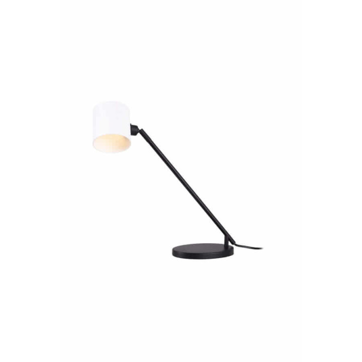 Maxlight LAXER T0051/2 lampa biurkowa żar&oacute;wka G9 kolor czarny, biały