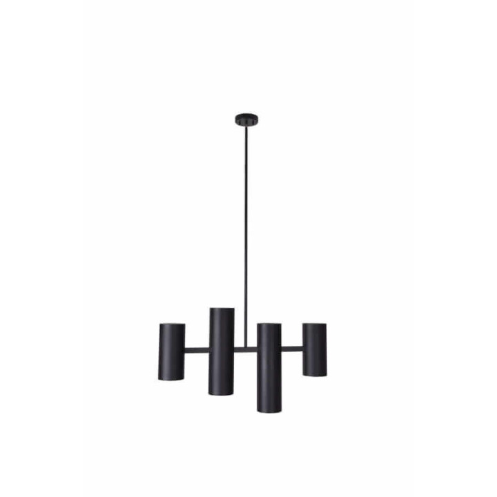 MAXLIGHT LAXER P0501/2 lampa wisząca biała, czarna żar&oacute;wki GU10 max 7W