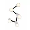 Maxlight LAXER C0229/30 ceiling lamp 5xGU10 max. power 7W black and white