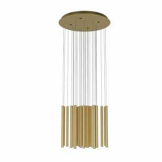 Maxlight ORGANIC P0476D lampa LED złota wisząca 3000K ściemnialna IP20