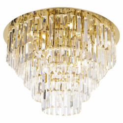 MAXlight MONACO C0224 gold ceiling lamp Ø80 cm