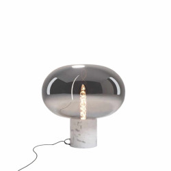 Maxlight MOONSTONE T0055/6/7/8 lampa stołowa w szkle i marmurze E27