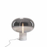 Maxlight MOONSTONE T0055/6/7/8 table lamp in glass and marble E27