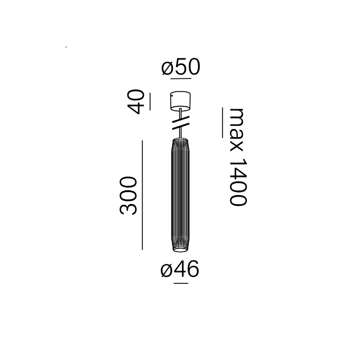 AQFORM TRIBA mini LED lampa wisząca 59914 LED 4,5W 2700K-4000K IP20