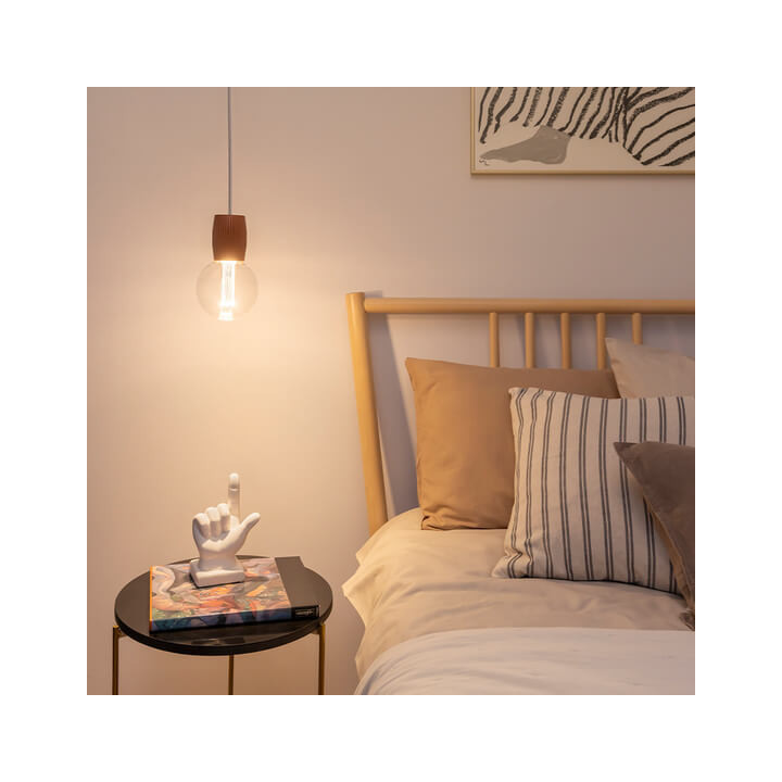 AQFORM TRIBA midi E27 round hanging lamp 59915 4 colors E27 bulb