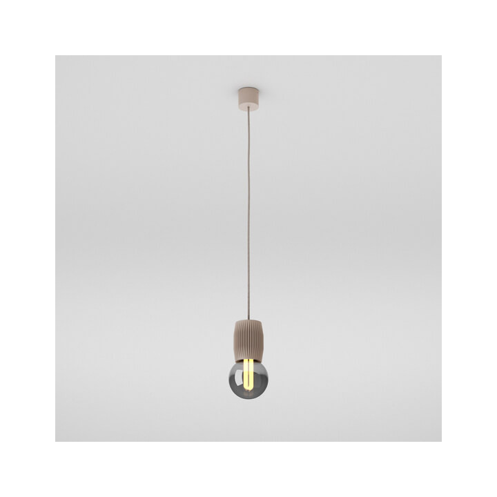 AQFORM TRIBA midi E27 round hanging lamp 59915 4 colors E27 bulb
