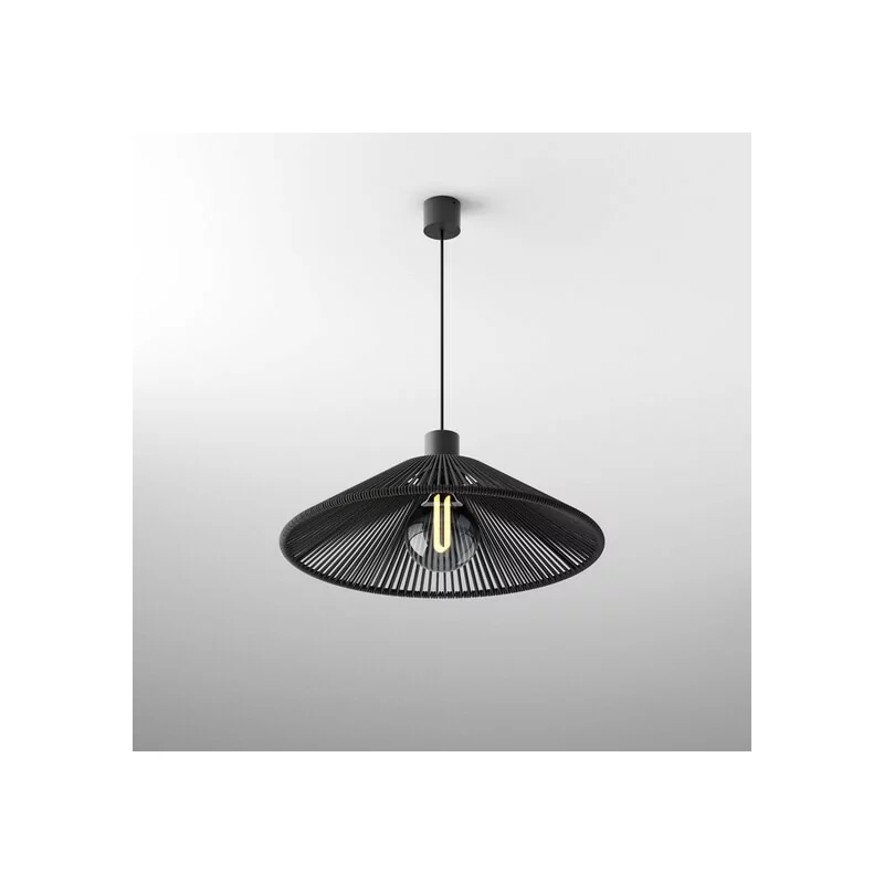 AQFORM SNOP E27 suspended 59923 round modern black 40/60 cm