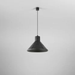 AQFORM FLARED cast E27 suspended 59919 modern white, black IP20