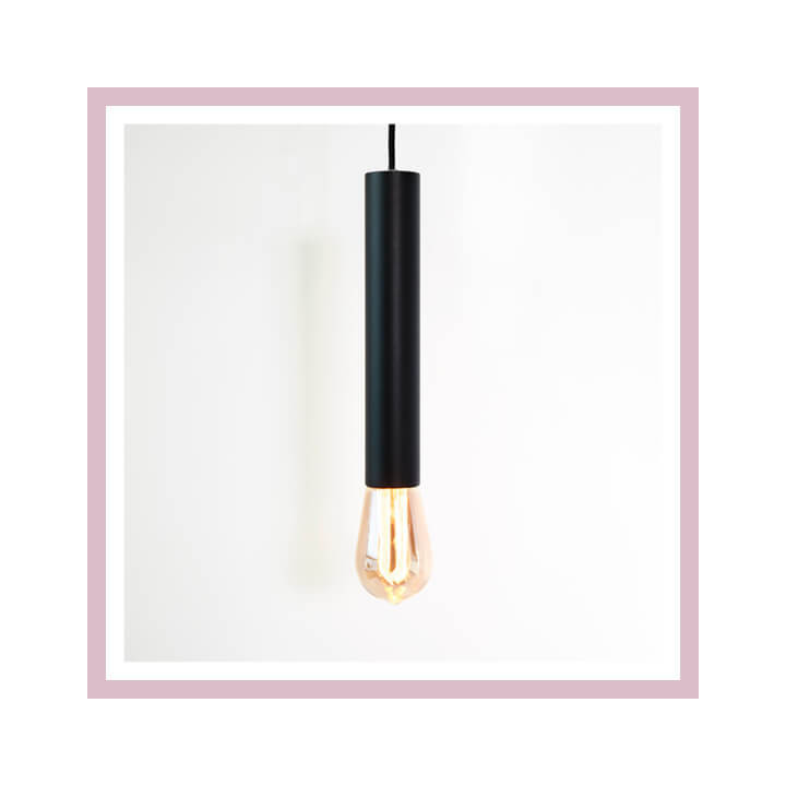 AQFORM PET E27 suspended 59906 tube white, black, gold, gray IP20