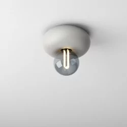 AQFORM KLIVA E27 surface-mounted 47042 4 colors black, white, gold, gray