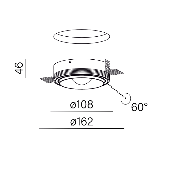 AQFORM QRLED next move trimless wpuszczany 6W/8,5W 5 lat gwarancji