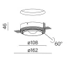 AQFORM QRLED next move trimless recessed 6W/8.5W 5-year warranty