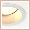 AQFORM HOLLOW move LED 38060 nowoczesne oczko LED do sufitu 2 kolory