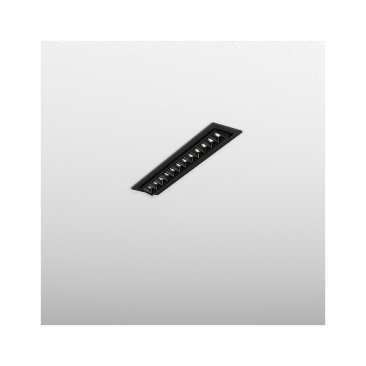 AQFORM RAFTER mini points move recessed, oblong lamp for ceilings