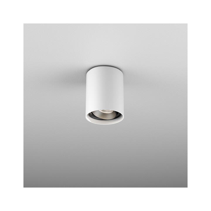 AQFORM VYRO x1 round move LED surface-mounted tube, adjustable