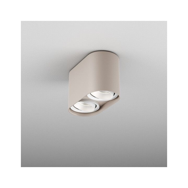 AQFORM VYRO x2 round move LED natynkowy 47038 możliwość regulacji