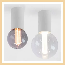 AQFORM PET E27 natynkowy 47032 żarówka E27 dostępna w 4 kolorach IP20